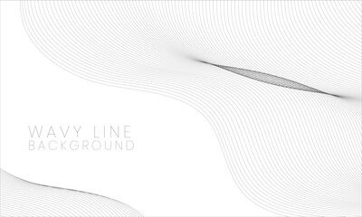 Grey Purple Wave Lines Background