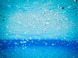 underwater and bubble background
