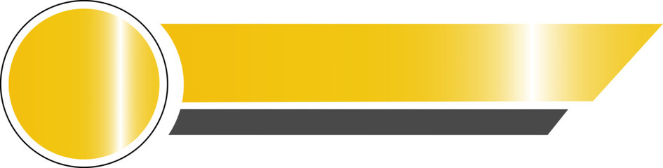 Obraz premium Vector Label Banner