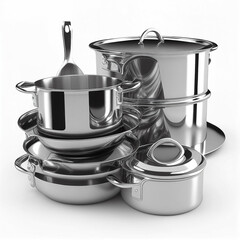 stainless steel pots and pans