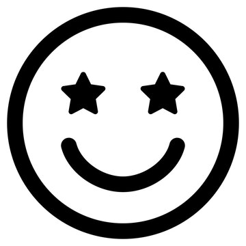 happy smiley face or amazed face emoticon PNG image