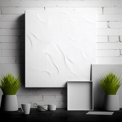 Canvas / Frame Wall Mockup - Generative AI