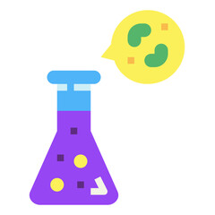 flask flat icon style