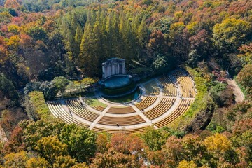 Sun yat-sen's mausoleum in nanjing station