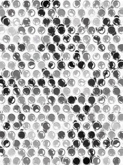 Black and white Circle pattern with a rough texture background.  Monochrome tones. Backdrop texture wall and have copy space for text. Picture for creative wallpaper or design art work.