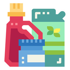 Detergent flat icon style