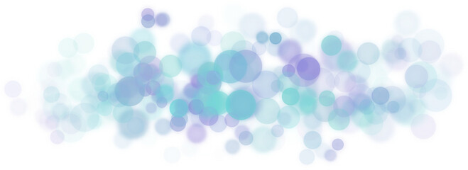 beautiful abstract blue glowing bokeh lights