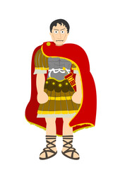 Cartoon Roman General