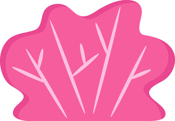 bush and plant illustration