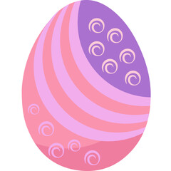 Easter Day Egg Illustration