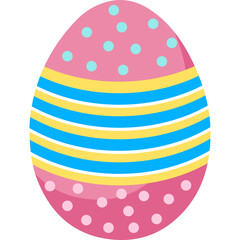 Easter Day Egg Illustration