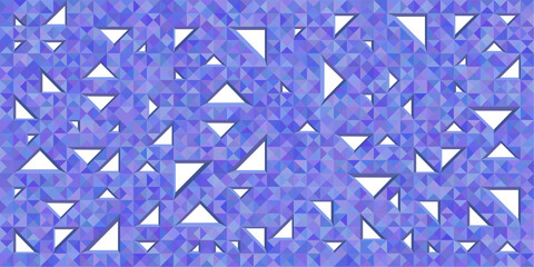 A wall of triangles is full of triangular holes throughout