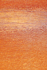 Detail of modern architecture corten building.