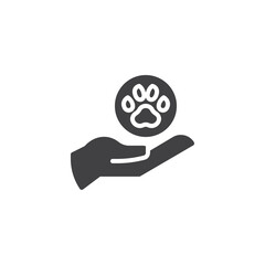 Pet care vector icon