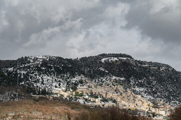 Pesche, village in the province of Isernia, in Molise
