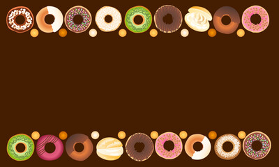donuts frame
