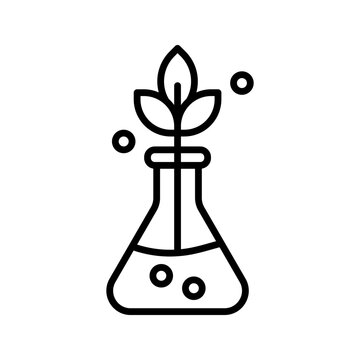 recommend clip art: Plant flask icon. sign for mobile concept and web design. vector illustration