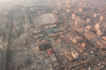 Turkey Earthquake Debris Kahramanmaras City