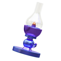 old lamp retro futurism 3D Icon 