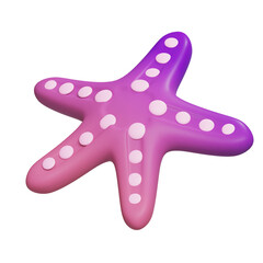 sea starfish 3D Icon