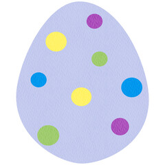 Easter Egg Polka Dots Paper Texture