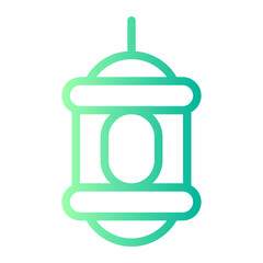 lantern gradient icon