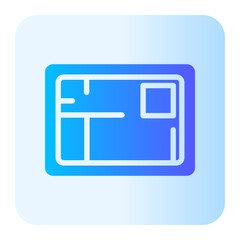 plan gradient icon