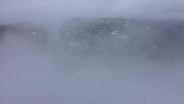 Free skiing in Mt. Edouard Canada