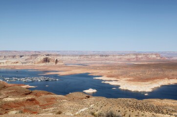 Lake Powell in April of 2021