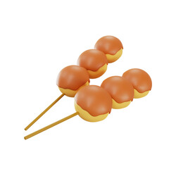satay dishes 3D Icon