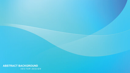 Abstract background with gradient curve shapes