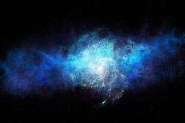 Fototapeta na wymiar Galaxy Nebula Space Background and Wallpaper