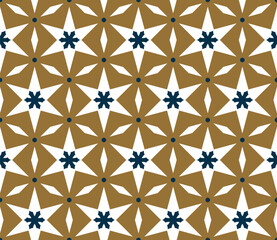 Abstract tileable geometric pattern. A seamless background, vintage texture.	
