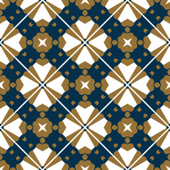 Abstract tileable geometric pattern. A seamless background, vintage texture.	
