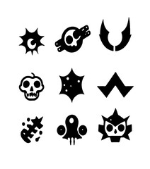 vector illustration of icon shape