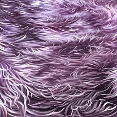 A Lavender Pink Fabric and Fur Dreamscape of Textured Surfaces.
