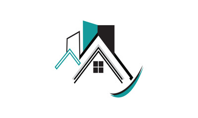 Real estate logo design