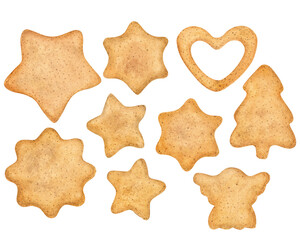 Christmas ginger cookies