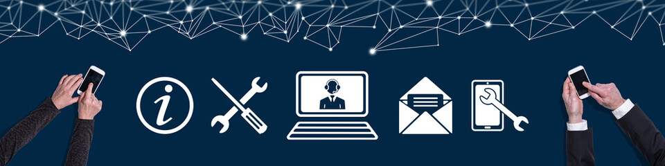 Concept of online support