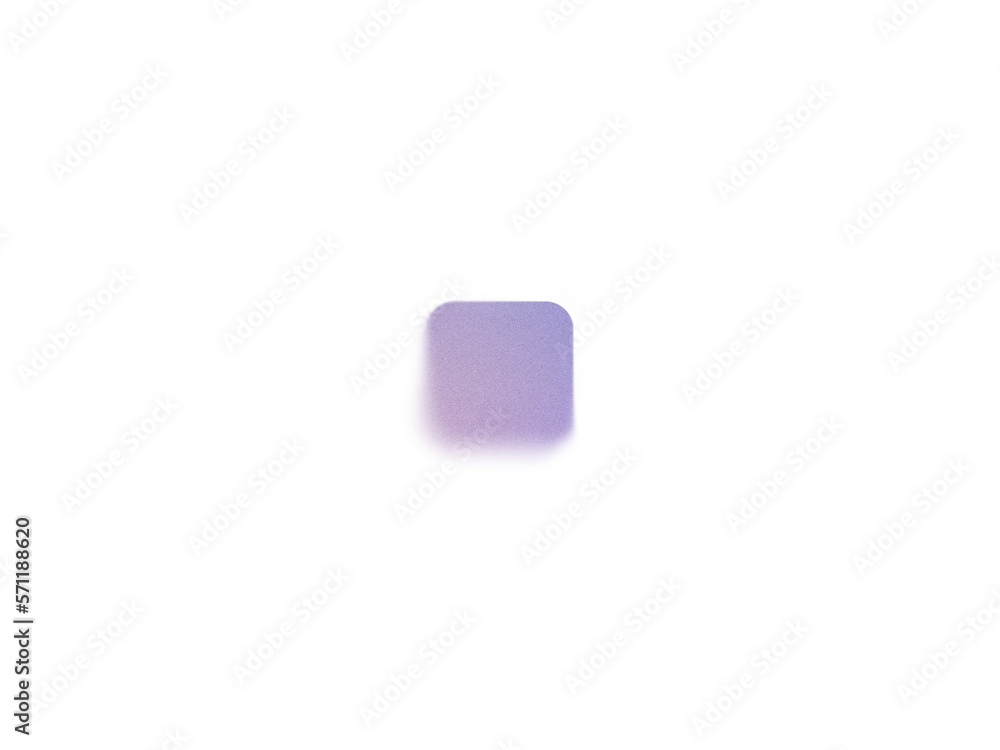 Aufkleber grainy gradient textured blob shapes. abstract transparent png element. trendy design resources, blu