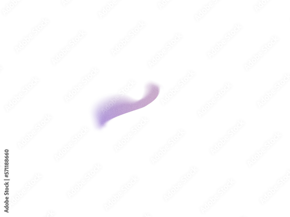 Aufkleber grainy gradient textured blob shapes. abstract transparent png element. trendy design resources, blu