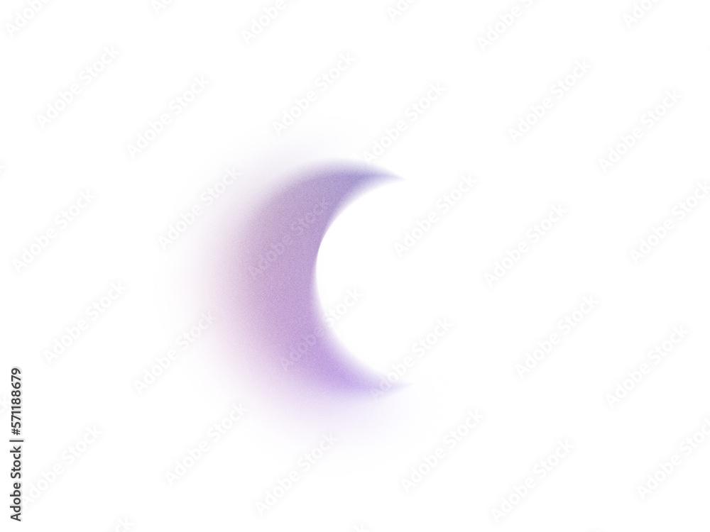 Aufkleber grainy gradient textured blob shapes. abstract transparent png element. trendy design resources, blu