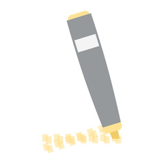 Highlighter Marks Drawing Doodle Sketch Line

