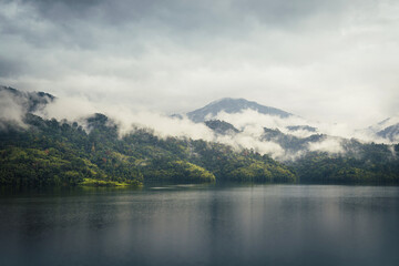 The fairyland vacation trip in a perfect holiday with a beautiful valley and lake scenery