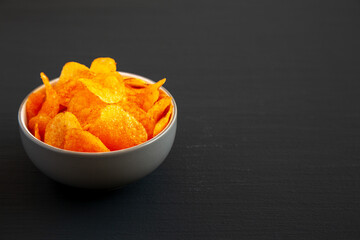 Crunchy Paprika Potato Chips Ready to Eat