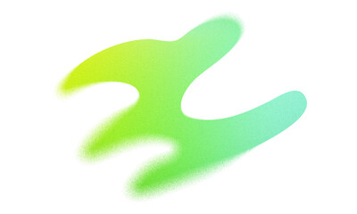 Abstract pastel neon holographic blurred grainy shaped gradient on white background texture. Colorful digital grain soft noise effect pattern. Lo-fi multicolor vintage. Metamodern Style.