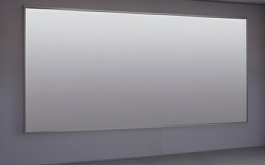 Blank Wall Office Billboard - Simple and Versatile Background