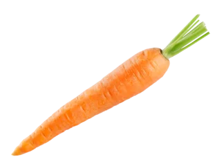 Poster Carrot isolated on transparent background. PNG format   © seralex