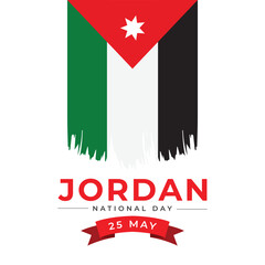 Jordan independence day design template