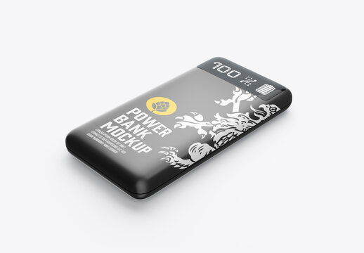 Power Bank Mockup